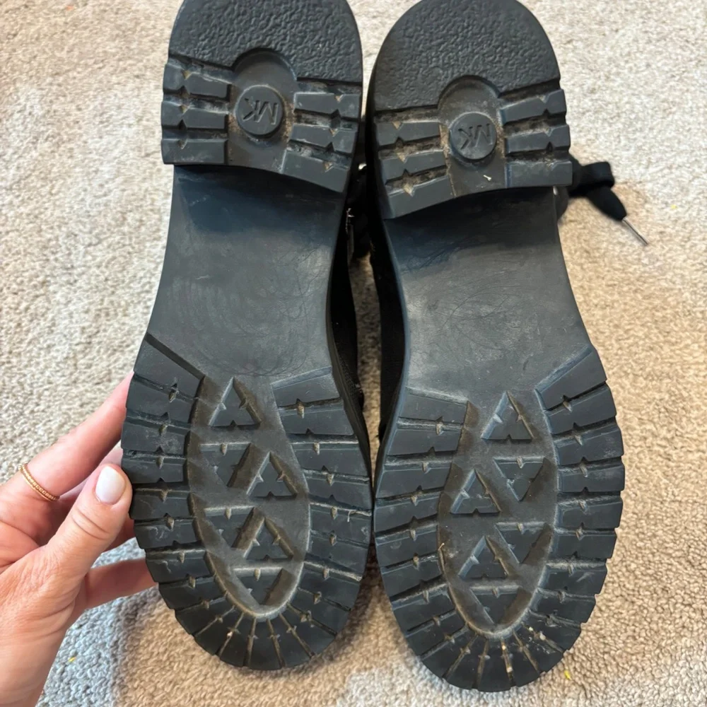 .MICHAEL Kors. Heeled Combat Boots - Picture 9 of 9